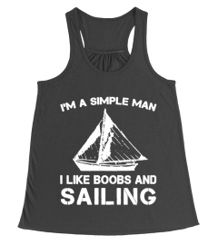 I like Boobs and Sailing T-Shirt