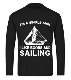 I like Boobs and Sailing T-Shirt