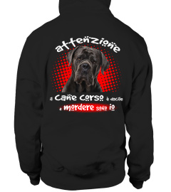 Mordere io: CANE CORSO stampa retro