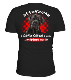 Mordere io: CANE CORSO stampa retro
