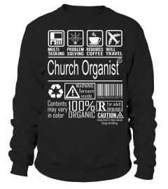 Church Organist Multitasking
