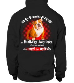 Mords BULLDOG ANGLAIS  dos