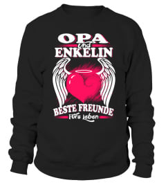 Opa und Enkelin Beste Freunde