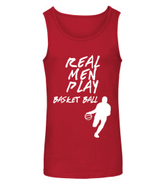 Edition Limitée T-shirt "Real men play basket ball