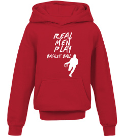 Edition Limitée T-shirt "Real men play basket ball