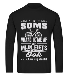 SOMS VRAAG IK ME AF OF MIJN FIETS