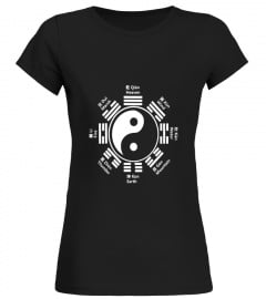 Ying Yang T-Shirt Chinese Yin Tai Chi Feng Shui Bagua Tee - Limited Edition