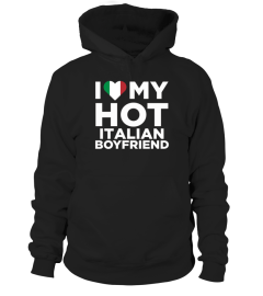 I Love My Hot Italian Boyfriend Cute Italy Native Relationship T Shirt