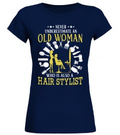 OLD WOMAN HAIR STYLIST