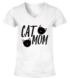 Cat MOM shirt Mother of cats t-shirt