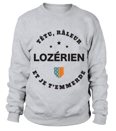 T-shirt têtu, râleur - Lozérien