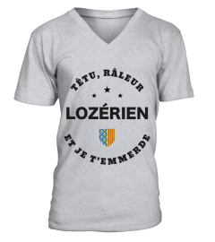 T-shirt têtu, râleur - Lozérien