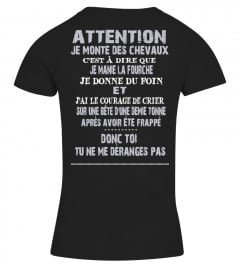 Attention ! Je Monte Des Chevaux