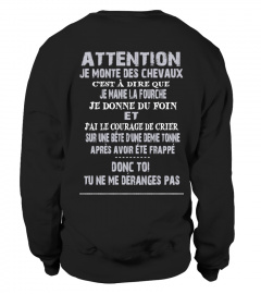 Attention ! Je Monte Des Chevaux