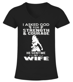 I Asked God For Strength T-Shirts