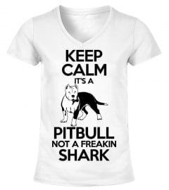 PITBULL NOT A FREAKIN SHARK