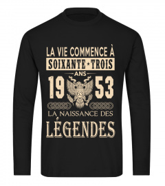 1953- Legendes T-shirts