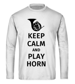 keep calm and play horn