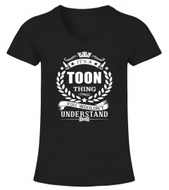 It's a TOON thing you wouldn't understand