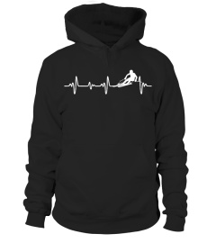 Skifahrer Heartbeat T-Shirt