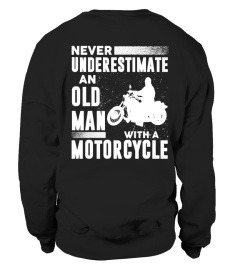 Old Man With A Motorcycle
