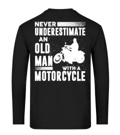 Old Man With A Motorcycle