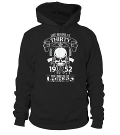 THE BIRTH OF LEGENDS 1952 LIFE BEGINS AT THIRTY T SHIRT