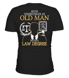 Old man with a Law Degree