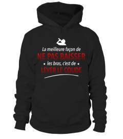 TSHIRT HUMOUR ALCOOL APÉRO LEVER COUDE