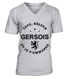 T-shirt têtu, râleur - Gersois