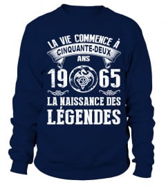 1965  la naissance des legendes tshirt