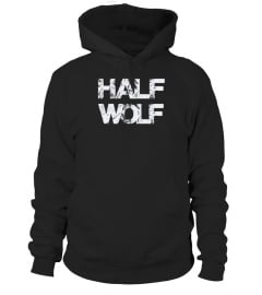  Half Wolf T Shirt Funny Humor