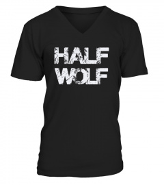  Half Wolf T Shirt Funny Humor