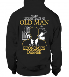 Old man with an Economics Degree