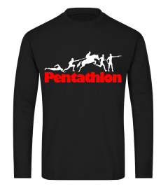 Pentathlon Martial Arts Fencing Shooting Swimming Riding Tee