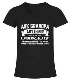 Ask Grandpa Anything Funny T-Shirts