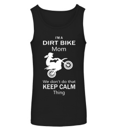 Dirt Bike Motocross Mom Keep Calm T-shirt