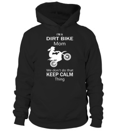 Dirt Bike Motocross Mom Keep Calm T-shirt