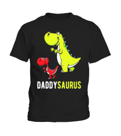 Daddysaurus Rex T-Shirt - Papasaurus Babysaurus Mommysaurus