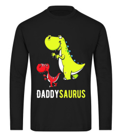 Daddysaurus Rex T-Shirt - Papasaurus Babysaurus Mommysaurus