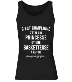 t shirt femme princesse  Basketteuse