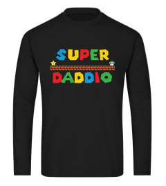 Funny Super Daddio  Fathers Day Shirt