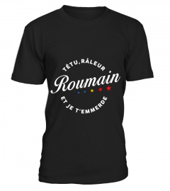 T-shirt Râleur Roumain