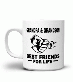Grandpa & Grandson Best Friends For Life Mug - Grandpa & Grandson Mug - Grandpa & Grandson Gift - Grandpa & Grandson Coffee Mug