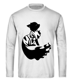 Meow T-shirt pour les amoureux des chats