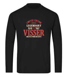 Limited edition shirt visser