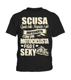Motociclista Figo e Sexy maglietta