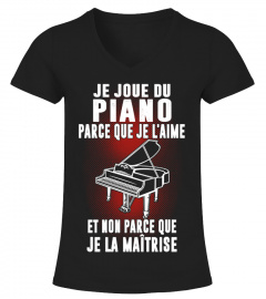 JE JOUE DU PIANO