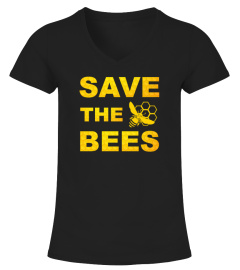 Save the Bees Shirt with Honeybee