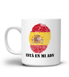 está en mi ADN Reino de España  Flag mug